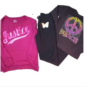 Comfy lot joggers 2 sweat shirts mix brands